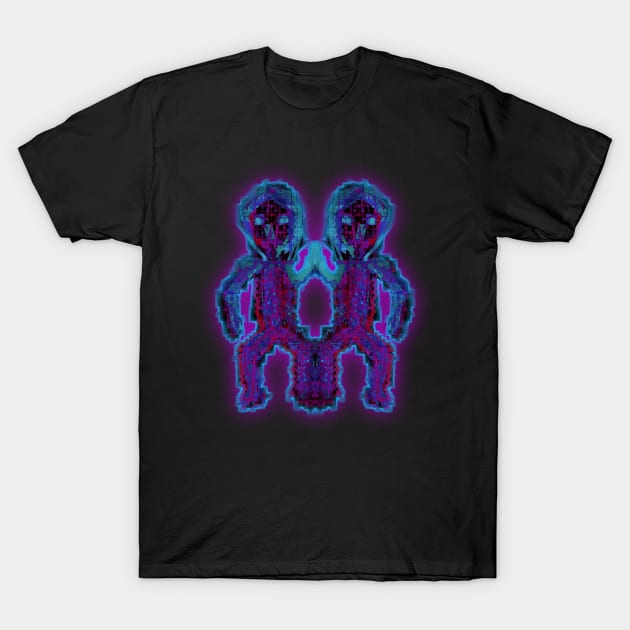 Gemini 3c Black T-Shirt by Boogie 72